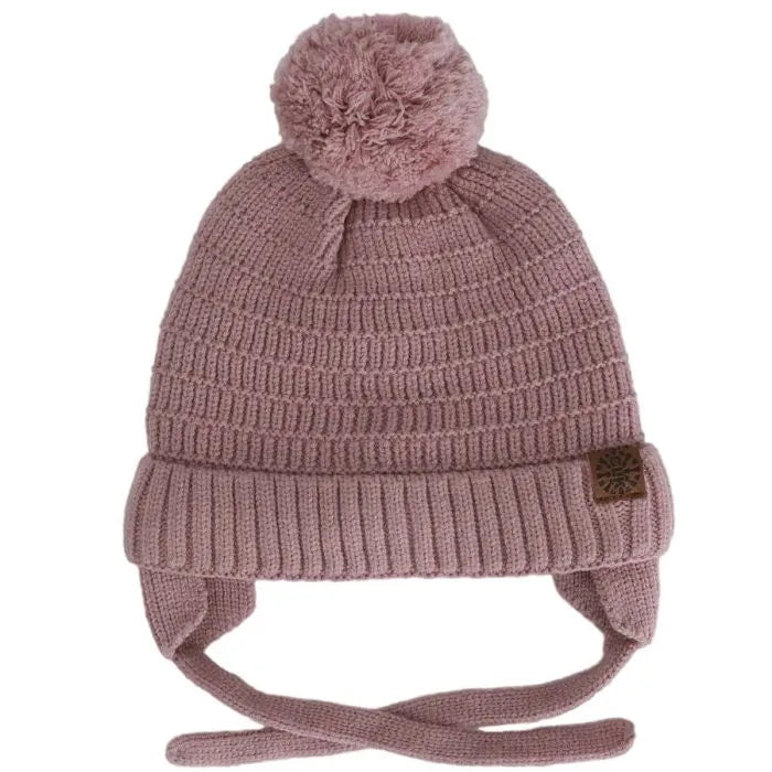 Knit Touch Soft Hat with Ear Covers (Multiple Colours)