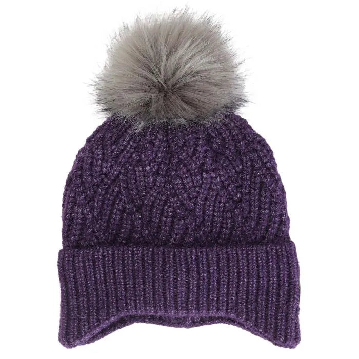 Soft Touch Knit Windproof Hat (Multiple Colours)