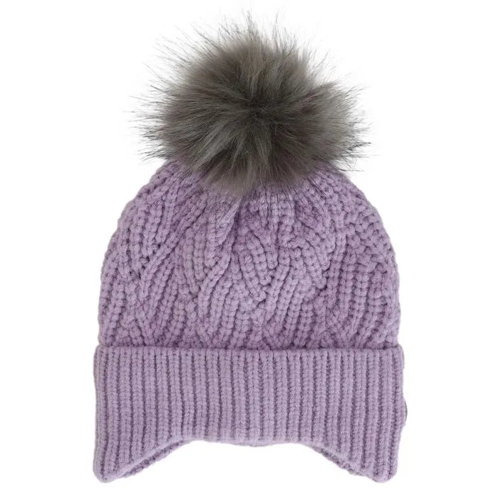 Soft Touch Knit Windproof Hat (Multiple Colours)