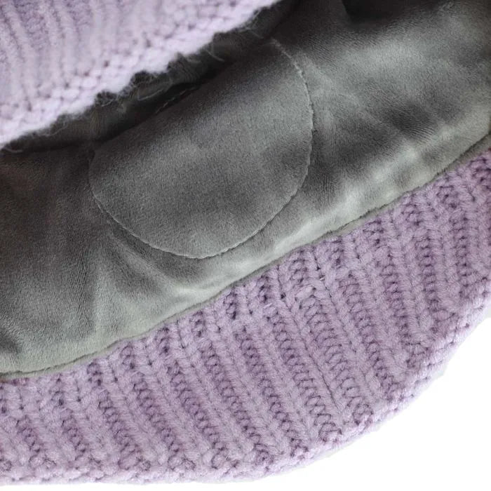 Soft Touch Knit Windproof Hat (Multiple Colours)