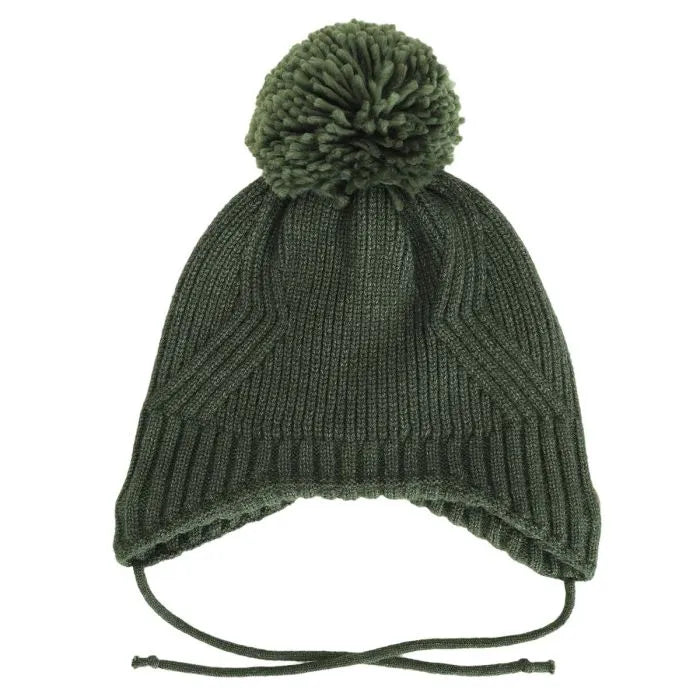 Knit PomPom Windproof Hat (Multiple Colours)