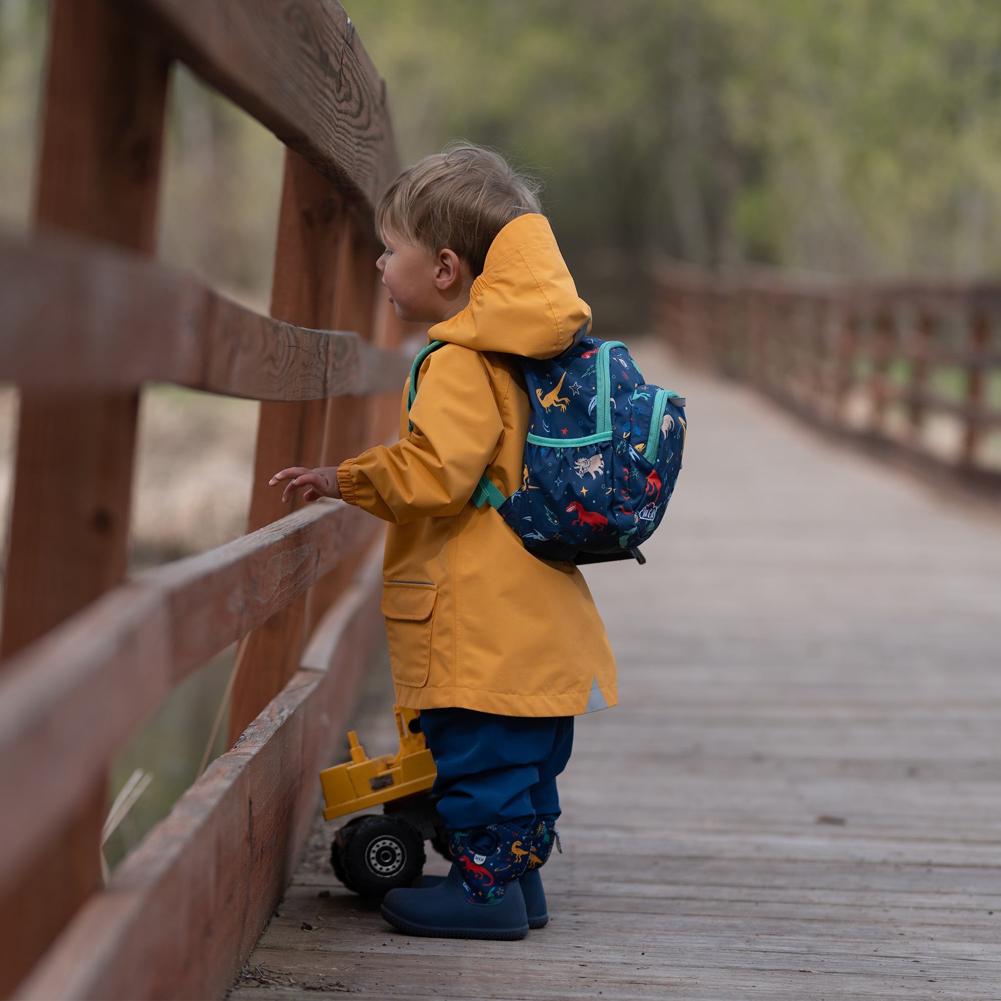 Kids Mini Backpacks | Space Dinos