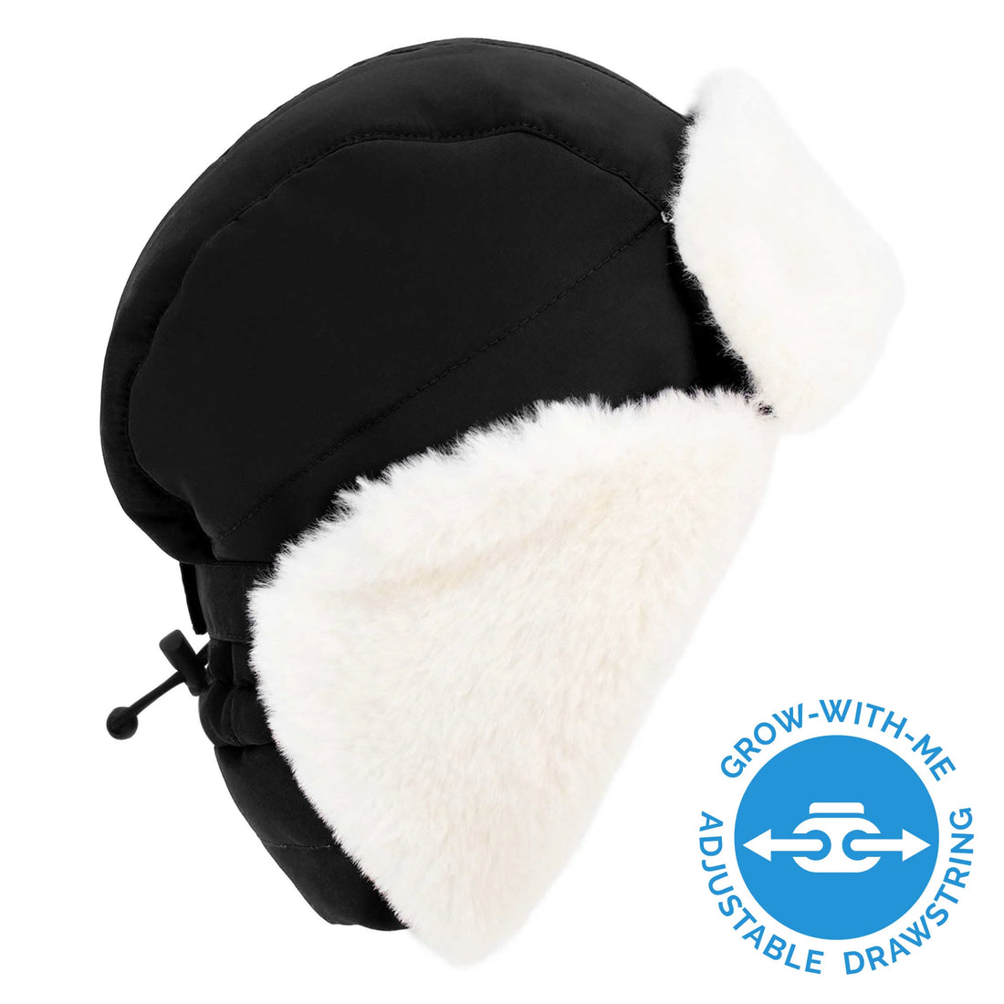 Kids Insulated Winter Hats | Black