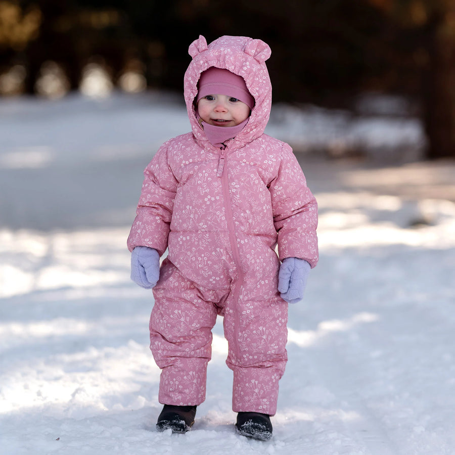 Baby Snowsuit | Prairie Flowers