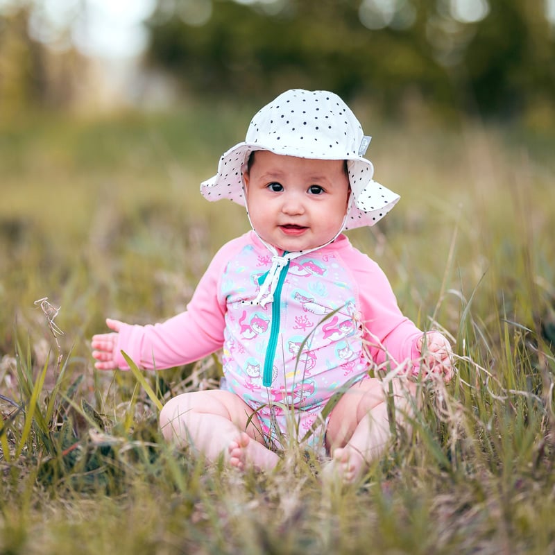 Cotton Floppy Hat | Dots