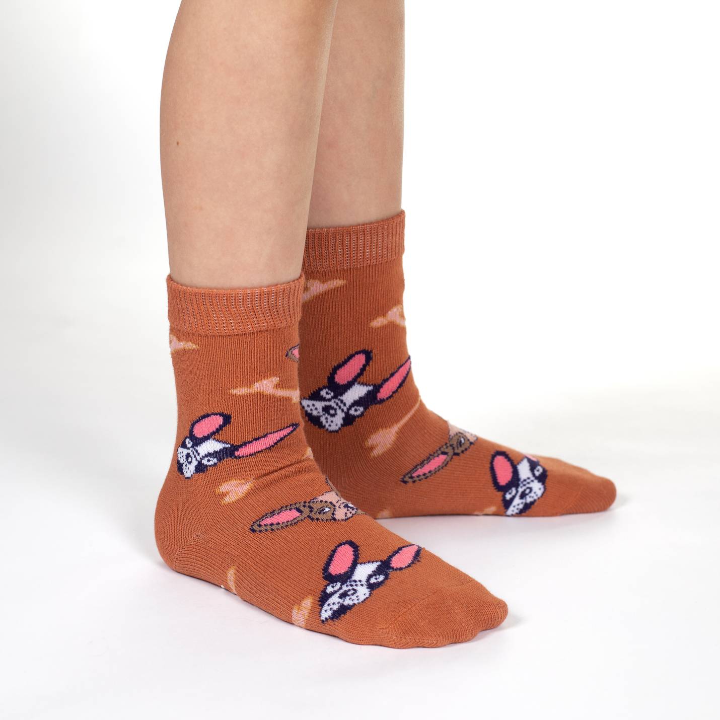 Bees, Bunnies and Dogs Kids Socks