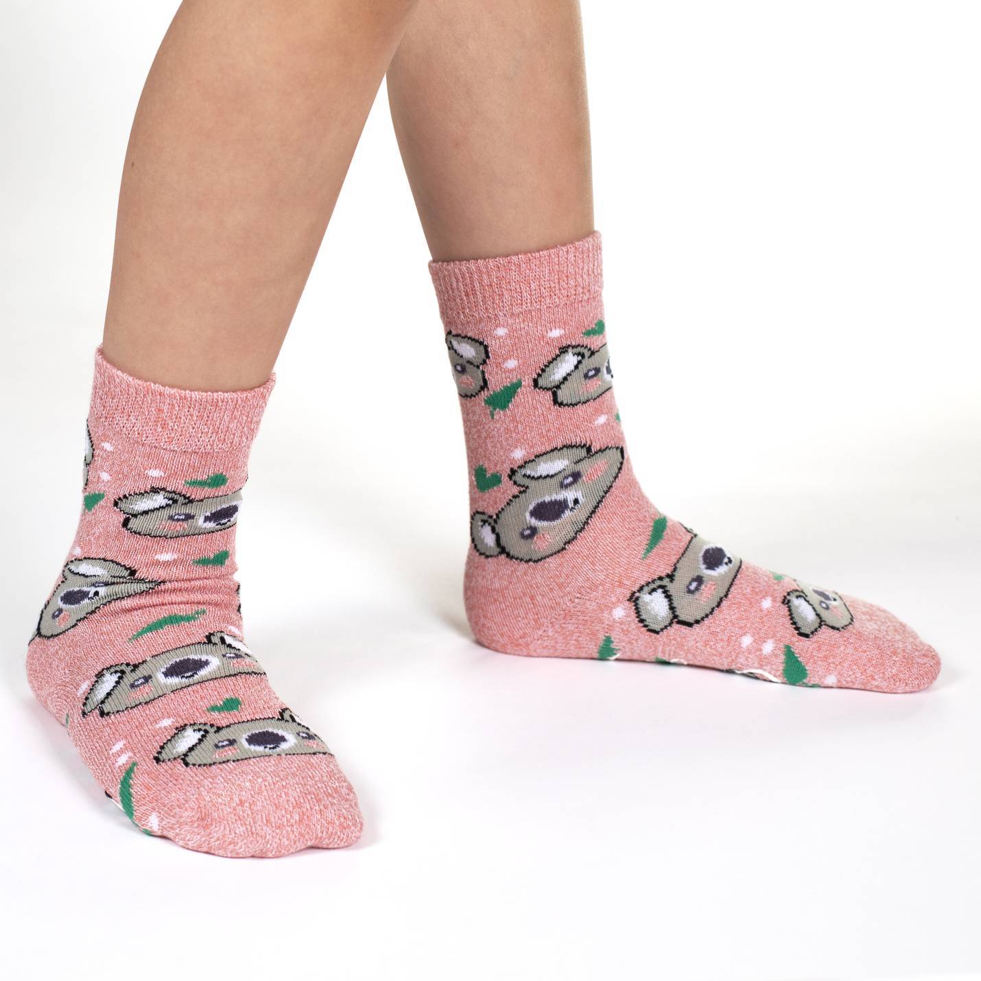 Cats, Koala and Octopus Kids Socks