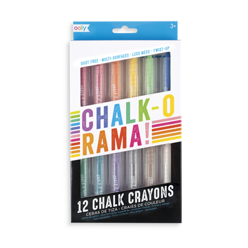 chalk-o-rama dustless chalk crayons