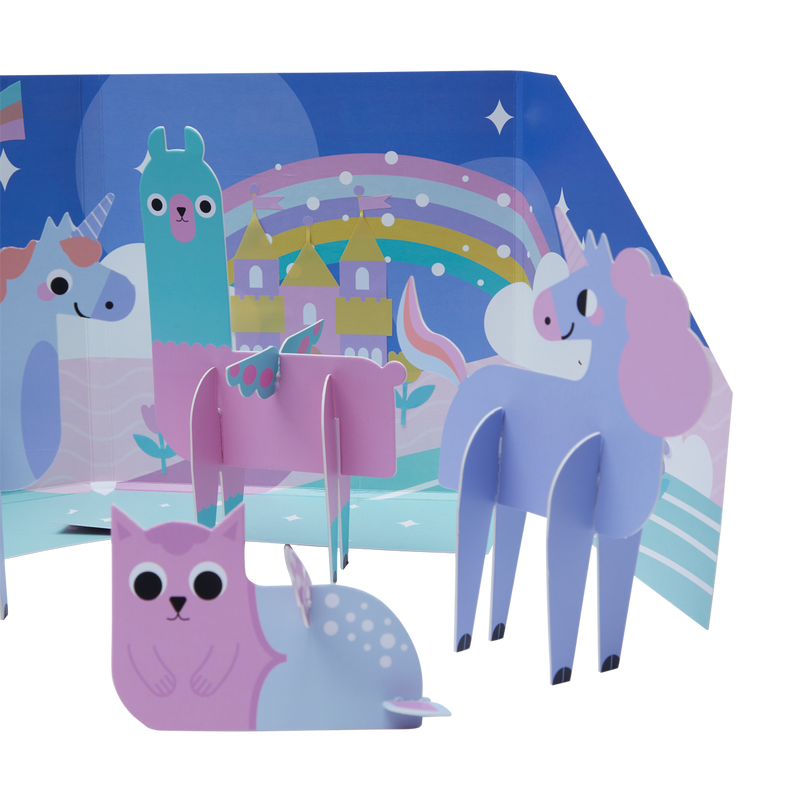 pop! make and play activity scene - magical creatures