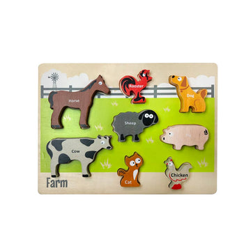 Animal Puzzle - Farm