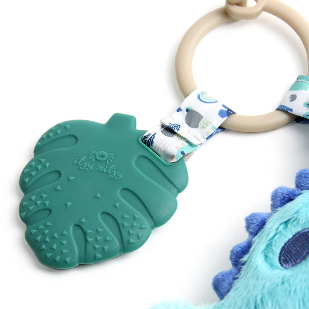 Itzy Pal™ Plush + Teether (Dino)