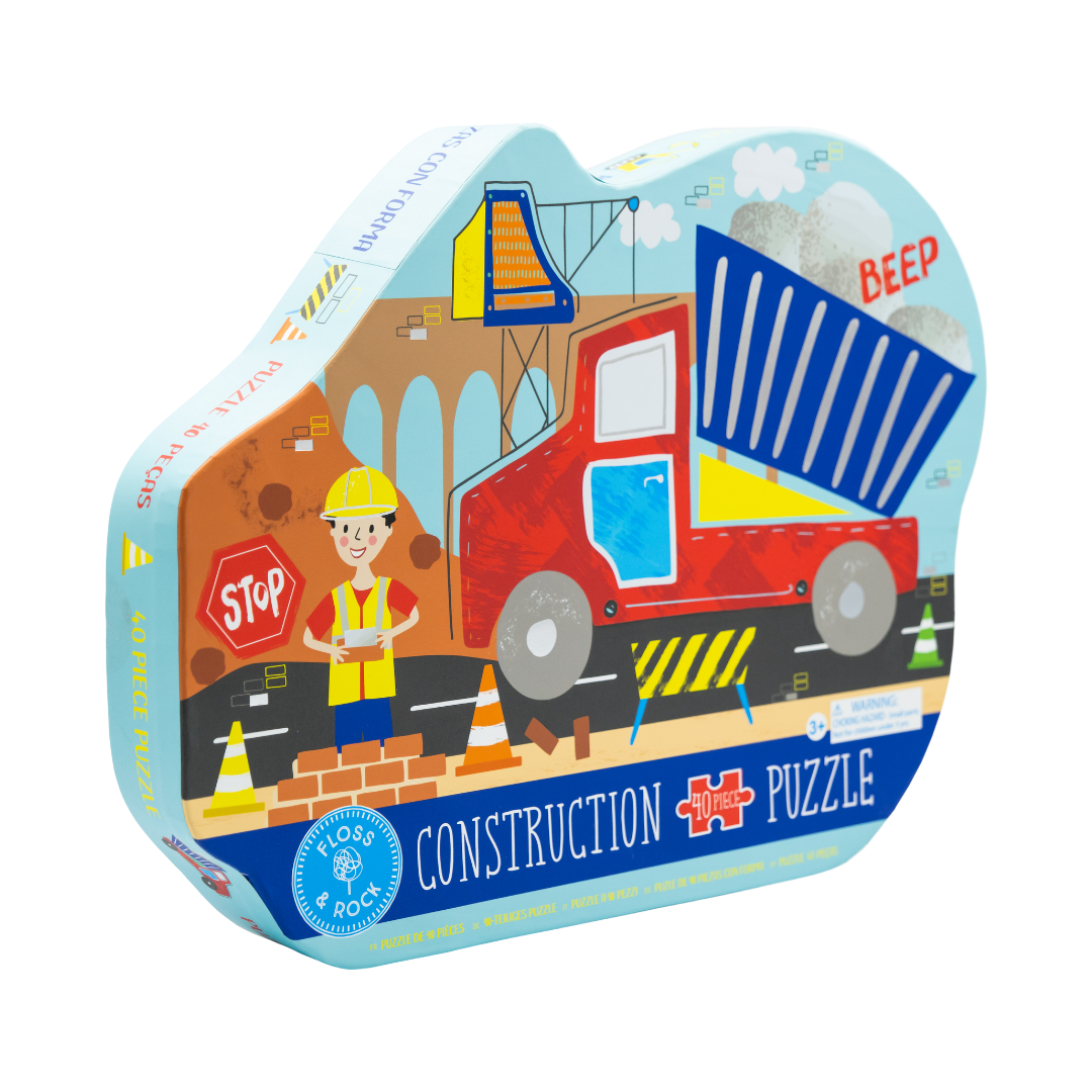 40 PIECE JIGSAW - CONSTRUCTION