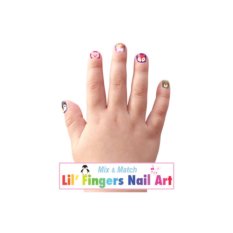 Lil' Fingers Nail Art- Animal Friends