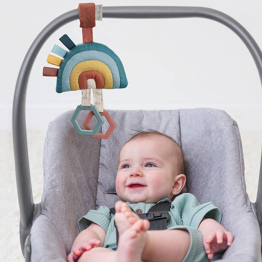 Ritzy Jingle™ Rainbow Attachable Travel Toy