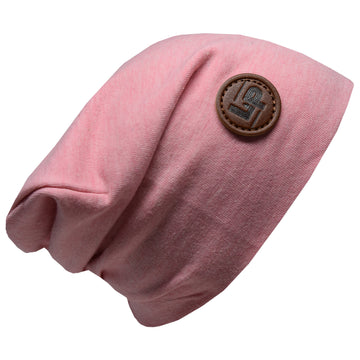 Heather Pink Beanie