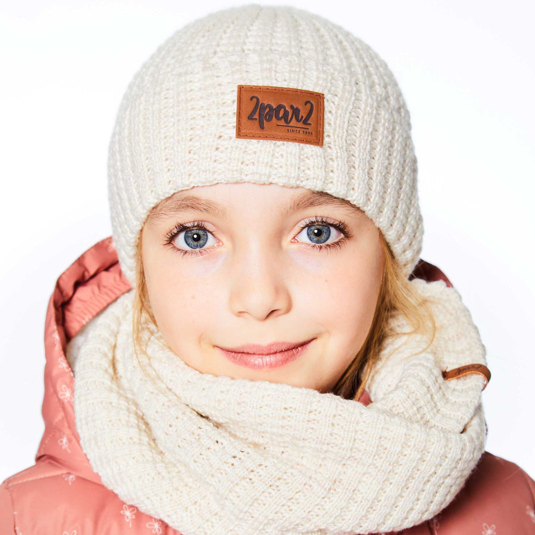 Knit Hat Warm White