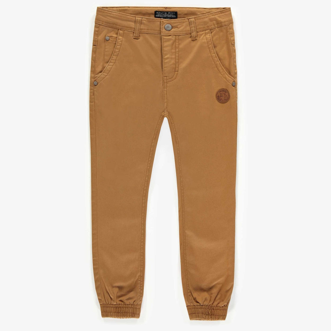 CARAMEL TWILL PANTS, CHILD