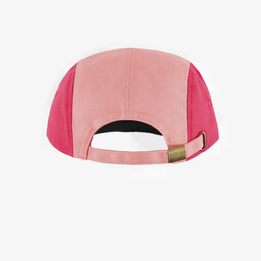 PINK COLOR CAP WITH A RIGHT PADDLE, CHILD