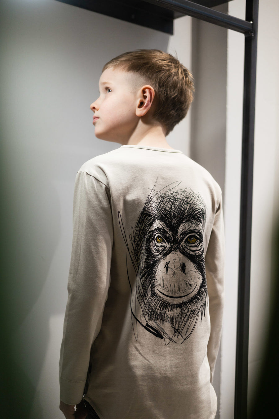 Long Sleeve Shirt – Monkey