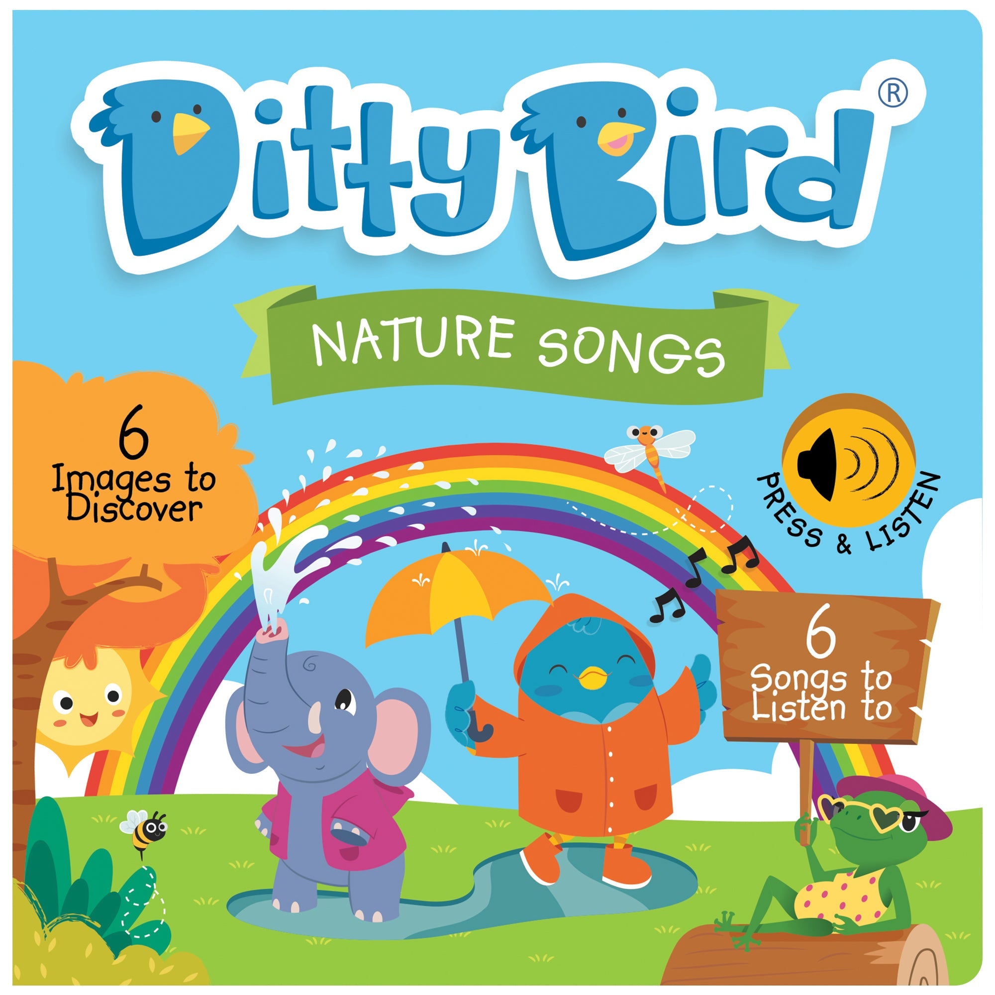 Ditty Bird Baby Sound Book: Nature Songs