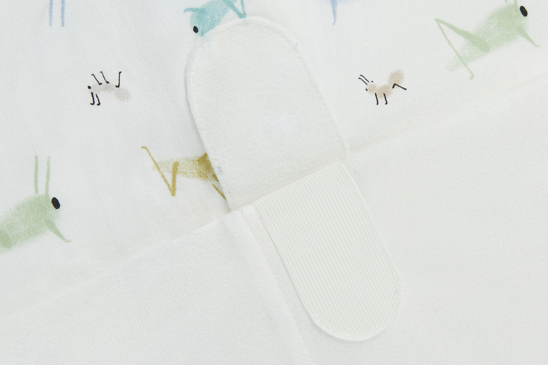 Bamboo Cotton Jersey Swaddle Sleep Bag 0.25 TOG - The Ant & The Grasshopper