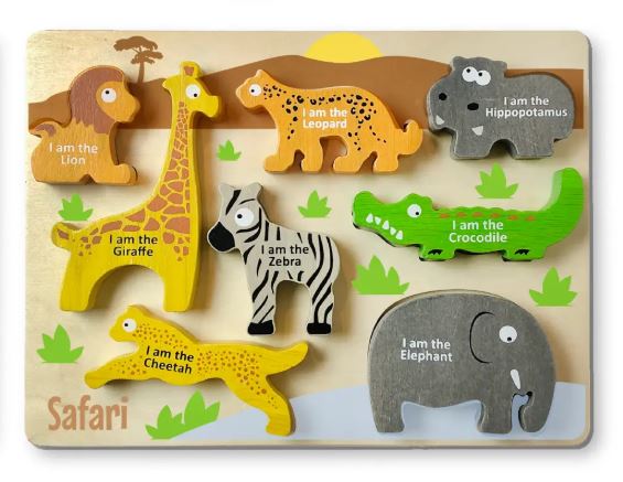 Animal Puzzle - Safari