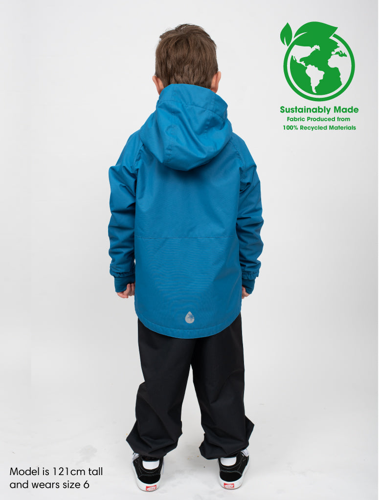 SplashMagic Storm Jacket - Blue Ocean | Waterproof Windproof Eco