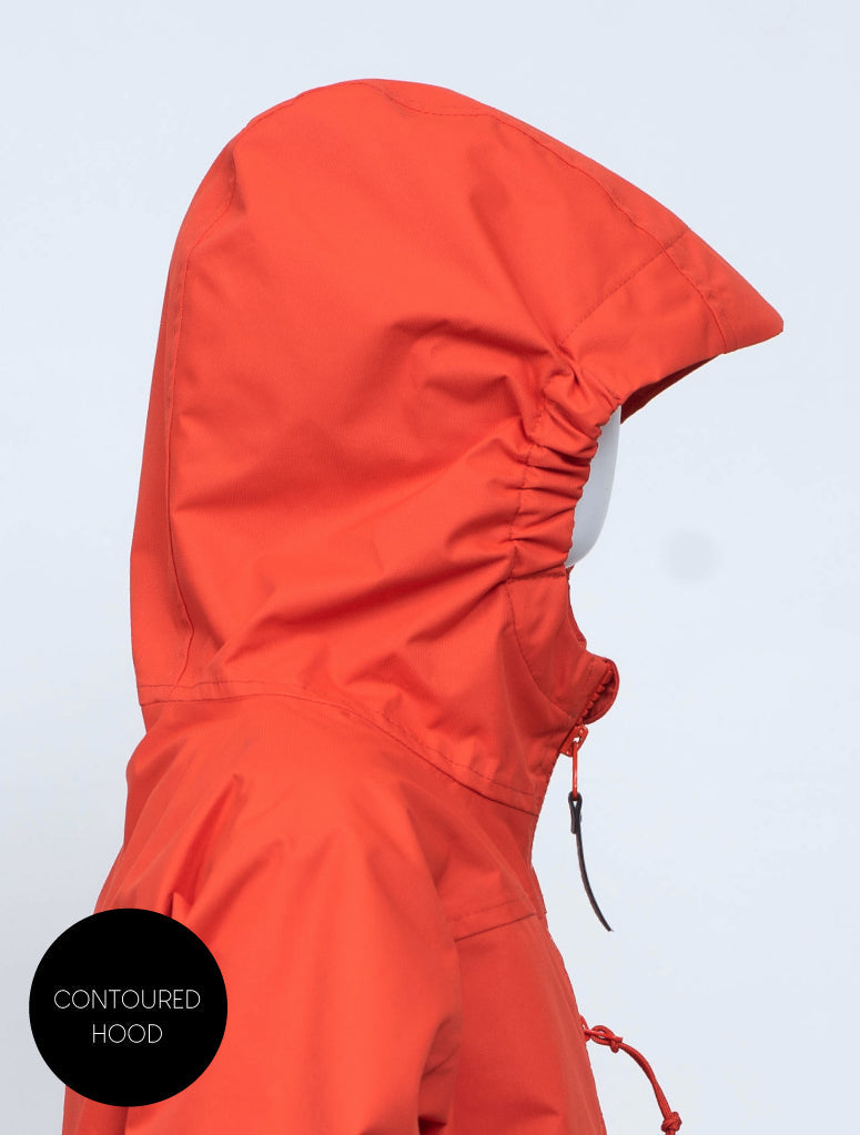 SplashMagic Storm Jacket - Flame | Waterproof Windproof Eco