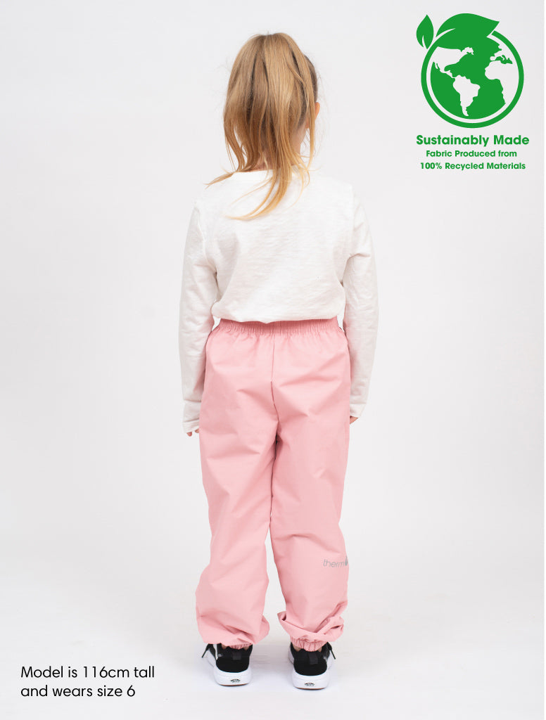 Splash Pant - Ballet Pink | Waterproof Windproof Eco