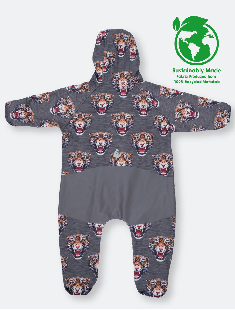 All-Weather Fleece Onesie - Tiger | Waterproof Windproof Eco