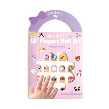 Lil' Fingers Nail Art- Animal Friends