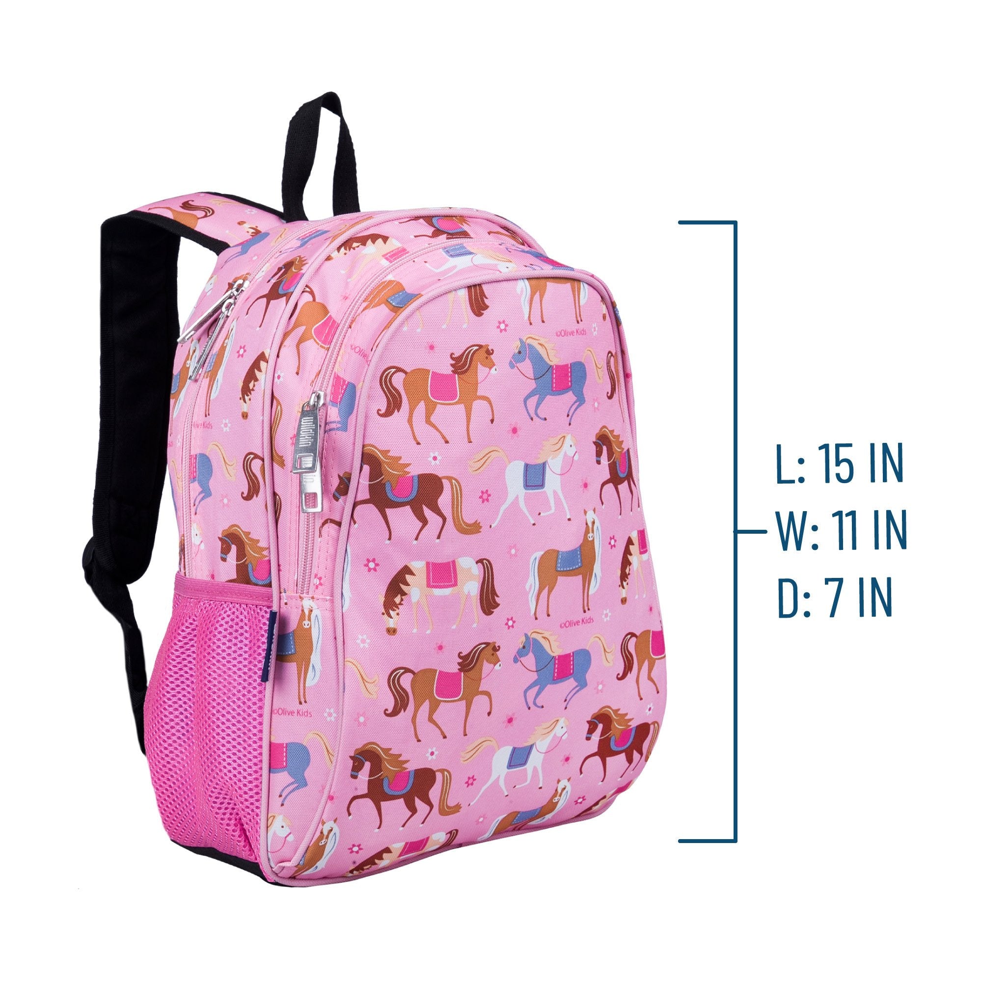 Horses 15 Inch Backpack