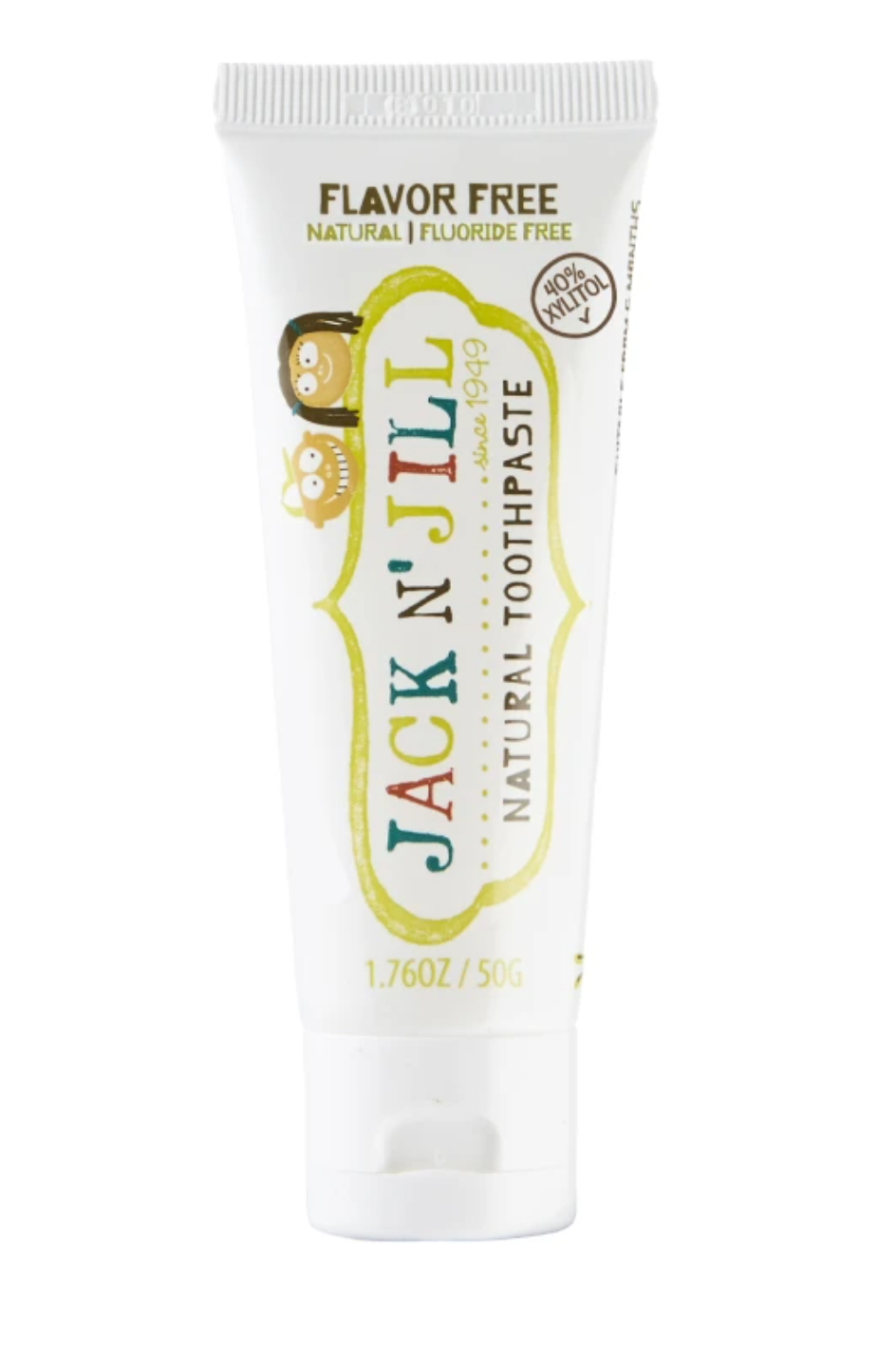 Jack N' Jill Flavor Free Natural Toothpaste 50g