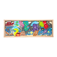 Ocean A-Z Puzzle & Playset