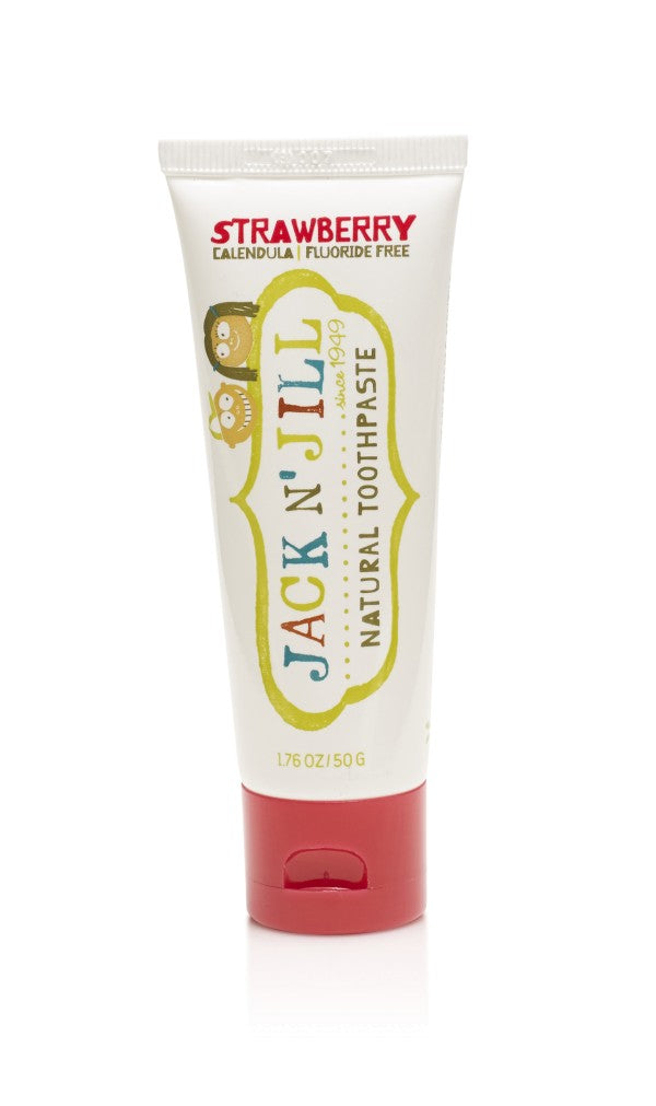 Strawberry Jack N' Jill Natural Toothpaste 50g