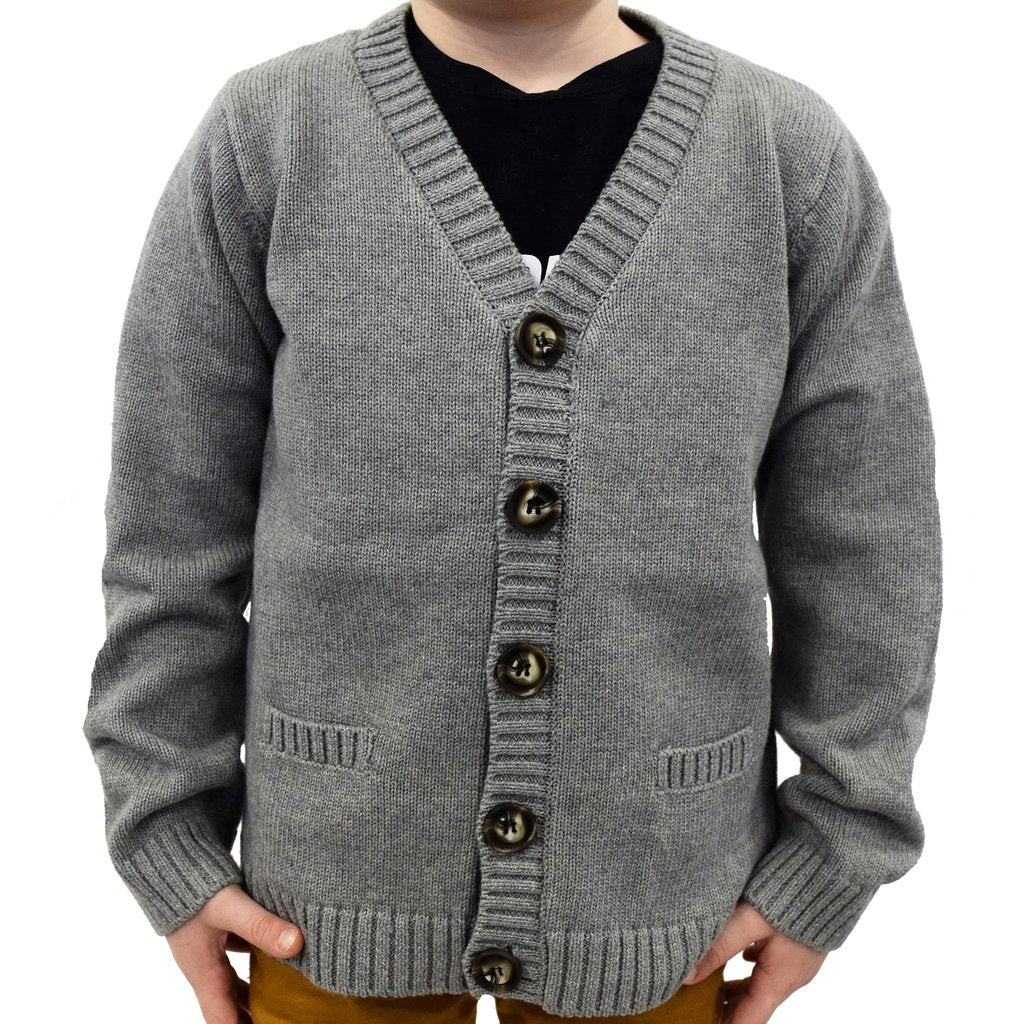 Knit Cardigan (Urban) - Gray